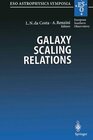 Buchcover Galaxy Scaling Relations: Origins, Evolution and Applications