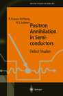 Buchcover Positron Annihilation in Semiconductors