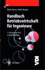 Buchcover Handbuch Betriebswirtschaft für Ingenieure