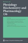 Buchcover Reviews of Physiology, Biochemistry and Pharmacology