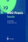 Buchcover HNO Praxis heute / Volume 19