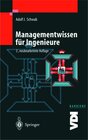 Buchcover Managementwissen für Ingenieure