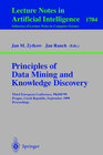 Buchcover Principles of Data Mining and Knowledge Discovery