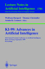 Buchcover KI-99: Advances in Artificial Intelligence