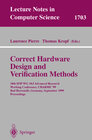 Buchcover Correct Hardware Design and Verification Methods
