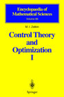 Buchcover Control Theory and Optimization I