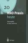 Buchcover HNO Praxis heute /Volume 20