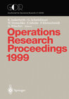 Buchcover Operations Research Proceedings 1999