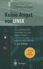 Buchcover Keine Angst vor UNIX