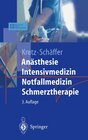 Buchcover Anästhesie Intensivmedizin Notfallmedizin Schmerztherapie