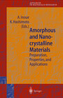 Buchcover Amorphous and Nanocrystalline Materials