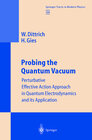Buchcover Probing the Quantum Vacuum