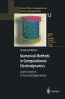 Buchcover Numerical Methods in Computational Electrodynamics