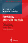 Buchcover Formability of Metallic Materials