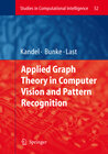 Buchcover Applied Graph Theory in Computer Vision and Pattern Recognition