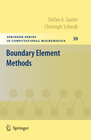 Buchcover Boundary Element Methods