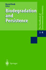 Buchcover Biodegradation and Persistence