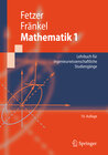 Buchcover Mathematik 1
