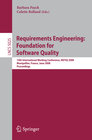Buchcover Requirements Engineering: Foundation for Software Quality