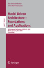Buchcover Model Driven Architecture - Foundations and Applications