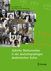 Buchcover Jüdische Mathematiker in der deutschsprachigen akademischen Kultur