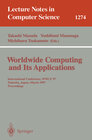 Buchcover Worldwide Computing and Its Applications