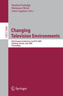 Buchcover Changing Television Environments