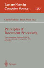 Buchcover Principles of Document Processing