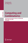 Buchcover Computing and Combinatorics