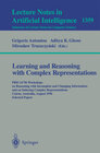 Buchcover Learning and Reasoning with Complex Representations