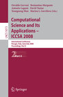 Buchcover Computational Science and Its Applications - ICCSA 2008