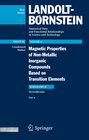 Buchcover Magnetic Properties of Tectosilicates I