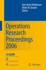 Buchcover Operations Research Proceedings 2006