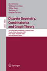Buchcover Discrete Geometry, Combinatorics and Graph Theory