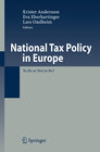 Buchcover National Tax Policy in Europe