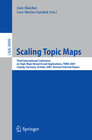 Buchcover Scaling Topic Maps