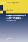 Buchcover Generalized Convexity and Optimization