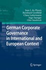 Buchcover German Corporate Governance in International and European Context