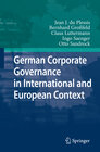 Buchcover German Corporate Governance in International and European Context