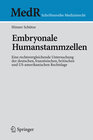 Buchcover Embryonale Humanstammzellen