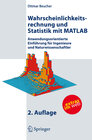 Buchcover Wahrscheinlichkeitsrechnung und Statistik mit MATLAB
