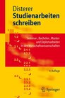 Buchcover Studienarbeiten schreiben