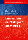 Buchcover Innovations in Intelligent Machines - 1