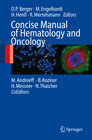 Buchcover Concise Manual of Hematology and Oncology