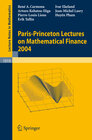 Buchcover Paris-Princeton Lectures on Mathematical Finance 2004