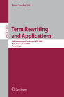 Buchcover Term Rewriting and Applications