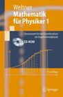 Buchcover Mathematik für Physiker 1