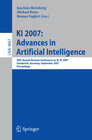 Buchcover KI 2007: Advances in Artificial Intelligence