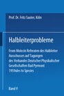 Buchcover Halbleiterprobleme