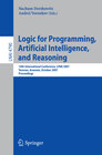 Buchcover Logic for Programming, Artificial Intelligence, and Reasoning